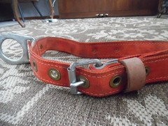 Klein 5480 Adjustable Lineman Safety Belt Size M W/MILLER SCORPION FALL Limiter