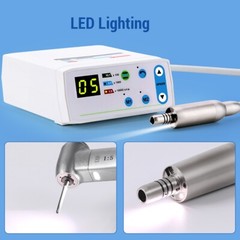 AZDENT Dental Brushless Electric LED Micro Motor Internal Spray 3.4Ncm E-type US