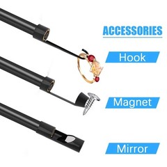 Oiiwak 8.5mm Industrial Endoscope Camera For Cars 1080P 4.3″ IPS IP68 Waterproof