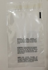 Clear Poly Suffocation Warning Self Seal FBA Bags Free Shipping