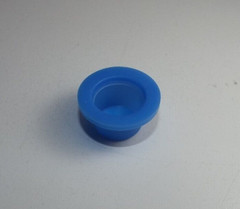 x50 1/2″ Tapered Blue Cap Plug LDPE 10-05062 LF15A Alliance Plastic protective