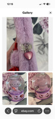 Claire’s sequin sparkle candy cat purple fluffy cat diary journal set*sold out*
