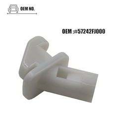Hood Prop Rod Support Holder Clip Compatible with Crosstrek Impreza 2017 20White