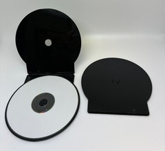 SALE! 25-PACK NEW CD/DVD CLAM SHELL CASES PAKRITE CSHELL, BLACK, JS100BLK