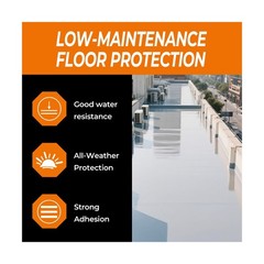 Waterproof Sealant, Grey, 3 Gallon, Interior/Exterior Roof & Basement,Coverag…