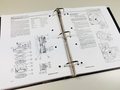 Massey Ferguson 200 230 240 250 Tractor Service Manual Repair Shop Hard Binder