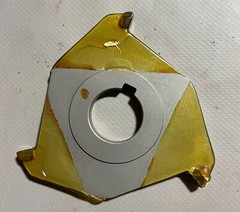 Hannibal 4 x 1/4 x 1 Slitting Saw 3 Tooth Carbide Tipped f/brass TL-18461