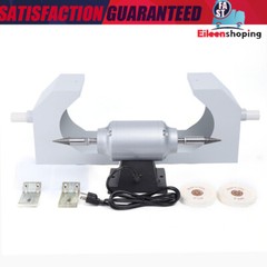 Polishing Lathe Machine Bench Buffing Grinder Dental Lab High Speed Polisher