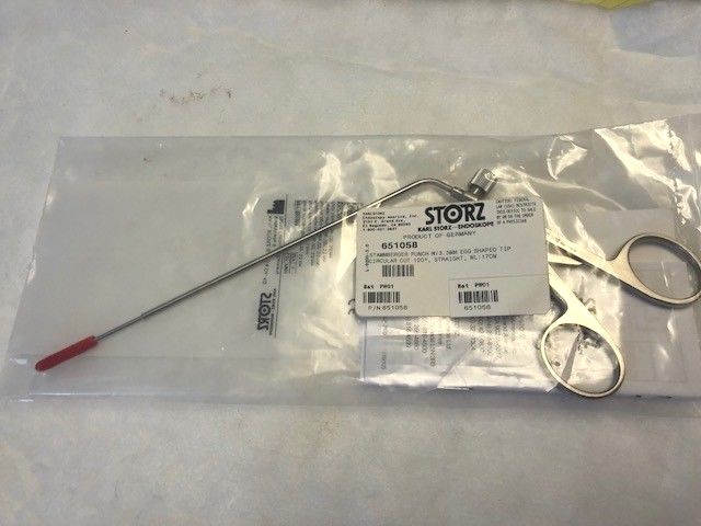 Karl Storz 651058 Strammberger Punch 3.5mm Egg Shaped Circular Cut 120 degrees