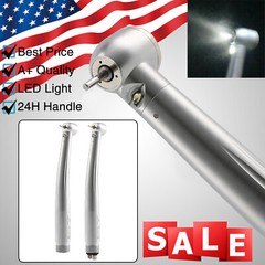 E-Type Dental High Speed LED Handpiece Standard Head Push 2/4Hole CE