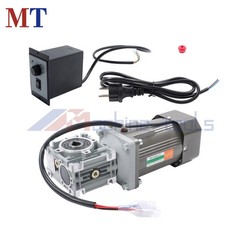 AC Gear Motor 120W 110V 18RPM 80K Ratio Worm Drive Speed Control CW/CCW 14mm