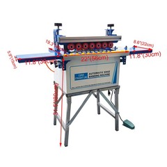 Small Auto Edge Bander 0-6m/min Woodworking Edge Bander for Curve Straight Line