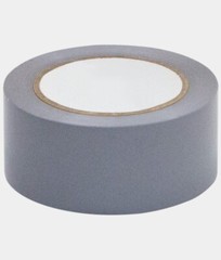 Vinyl Floor Safety Marking Tape (OSHA), 2″ x 36 yd, 6Mil, PVC, Gray (1 Roll)