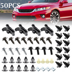 50Pcs Replacement Screw Clips Rivet Fastener for Toyota Fender Bumper Splash