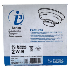 System Sensor 2W-B Smoke Detector 2-Wire White – Same Day Shipping (SEALED)