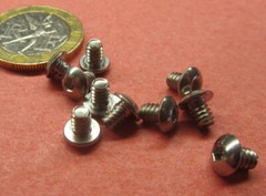 18-8 Stainless Hex Button Head Machine Screw 6-32 x 3/16″ Length, 300 pcs