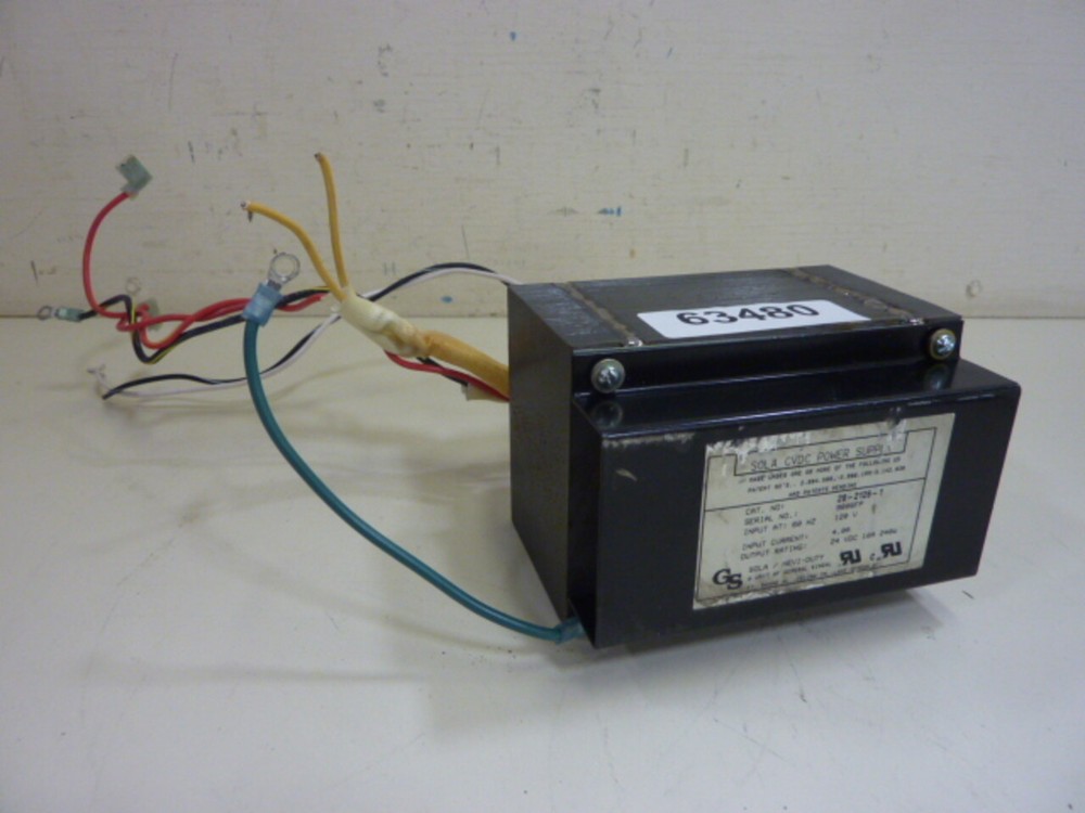 SOLA ELECTRIC CVDC Power Supply 28-2126-1 Used #63480