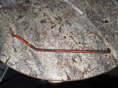 Allis Chalmers B AC tractor ORIGINAL governor to carburetor linkage control rod