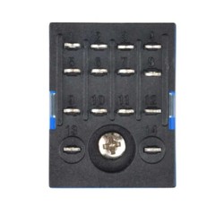 10pcs MY4NJ 12/24/110/220V Coil Power Relay DIN Rail Mounted 14Pin W/Base PYF14A