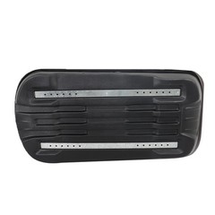14 Cubic Feet Rooftop Cargo Box White Dual Side Opening with Lock Keys
