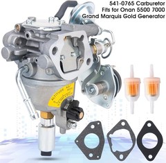 OEM Onan 5500 Carburetor with Gaskets & Fuel Filter – Easy Bolt-On Installation