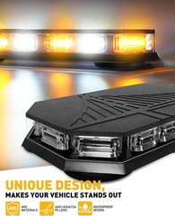 14.5″/16″ Roof Top Beacon, Emergency Strobe Light, LED Warning, Flashing Lights