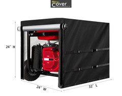 Waterproof Universal Generator Cover,32inch 600D Oxford Cloth Generator Cover…