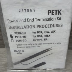 Lot Of 3 Thermon PETK-2D Heat Tracing Circuit Fabrication Kit, New