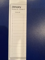 Staples Dec 24-jan 26 14 Month Planner 8.5″ x 11″ Weekly-Monthly Planner Black