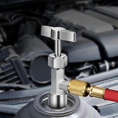 Car R134a Self Sealing Can Tap, R134A Refrigerant Can Tap Valves with Tank Ad…