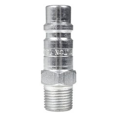3/8″ Male NPT x 1/2″ Body Industrial Style Plug Steel Quick Release Milton G