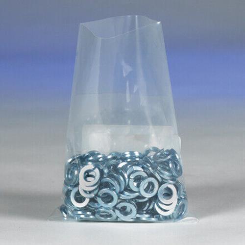 13 x 18″ Clear Flat Open Top Poly Bags 4 Mil Plastic Baggies 500/Pack