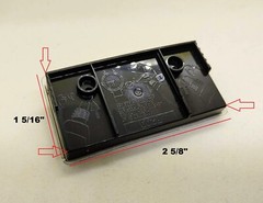 Ideal 200 Replacement Ink Pad Black Ink