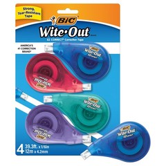 BIC EZ Correct Correction Tape, School Supplies for Students and Teachers, Ap…
