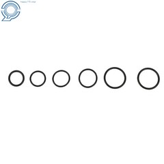 1020-Piece Nitrile Rubber O-Ring Assortment, 20 Sizes Resists Oil and Heat