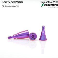 Dental Healing Cap Abutment Straumann ITI BL/BLT Compatible NC/RC Cover Screw