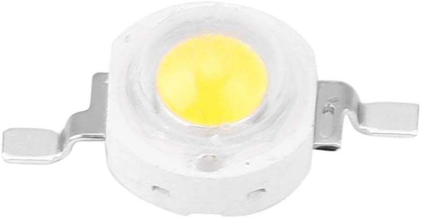 100Pcs High Power 1W LED Chip SMD Bead Lamp Emitter Componen Size: White 6000K