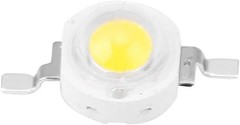 100Pcs High Power 1W LED Chip SMD Bead Lamp Emitter Componen Size: White 6000K