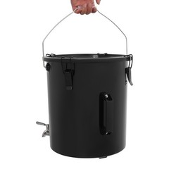 6 Gallon Disposal Bucket Oil Disposal Transport Container Grease Bucket Grease