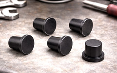 3/8″ Solid Rubber Push In Feet Fits 3/8″ Hole 1/8″ Height 5/8″ OD