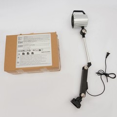 18W IP67 LED Machine Tool Work Light, Adjustable Long Arm Workshop Lamp, 110V US