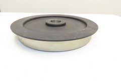 Steel Track Wheel 11.8″ Dia 1.5″W Single Flanged Industrial Train Railway Cart