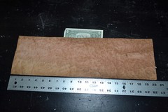 Eucalyptus Burl Raw Wood Veneer Sheet 6 x 20 inches 1/42nd 7369-3