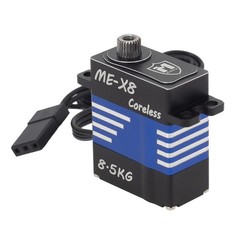 Coreless RC Micro Servo High Torque 8.5KG 6–8.4V for SCX24 TRX4M 1/24 1/18 Metal