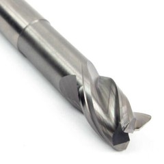 HANITA 5AN319047C | 3/4″ Carbide Corner Radius End Mill | 3-Flute 0.063″ Radius