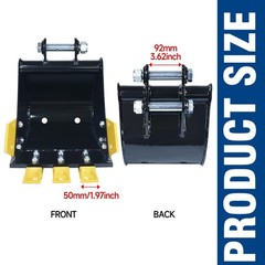 300mm Narrow Bucket Mini Excavator For Mini digger Attachments 0.8-2 ton New