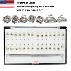 Dental Orthodontic Self Ligating Brackets Damon Q Clear Ceramic Metal Roth MBT