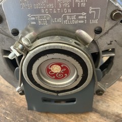 GE 5KH3UEA0453T 1/4HP 1PH 1725RPM 115v. HVAC ELECTRIC MOTOR Open Slv Brg. New.
