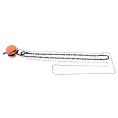 Chain Hoist 1/2 Ton (1100Lbs) Capacity 10FT Manual Hand Lift Chain Block Hoist