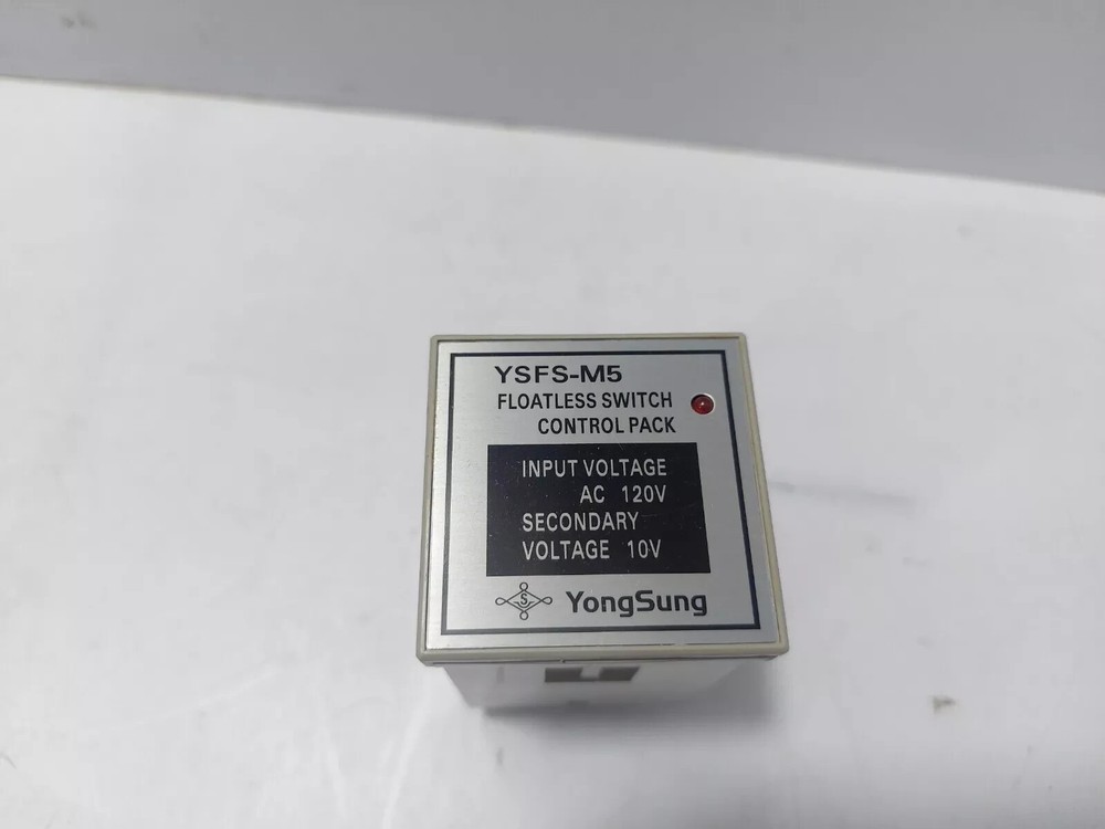 YongSung YSFS-C12-M5 Floatless Switch AC 120V Type YSFS-C12-M5 Voltage AC 120V